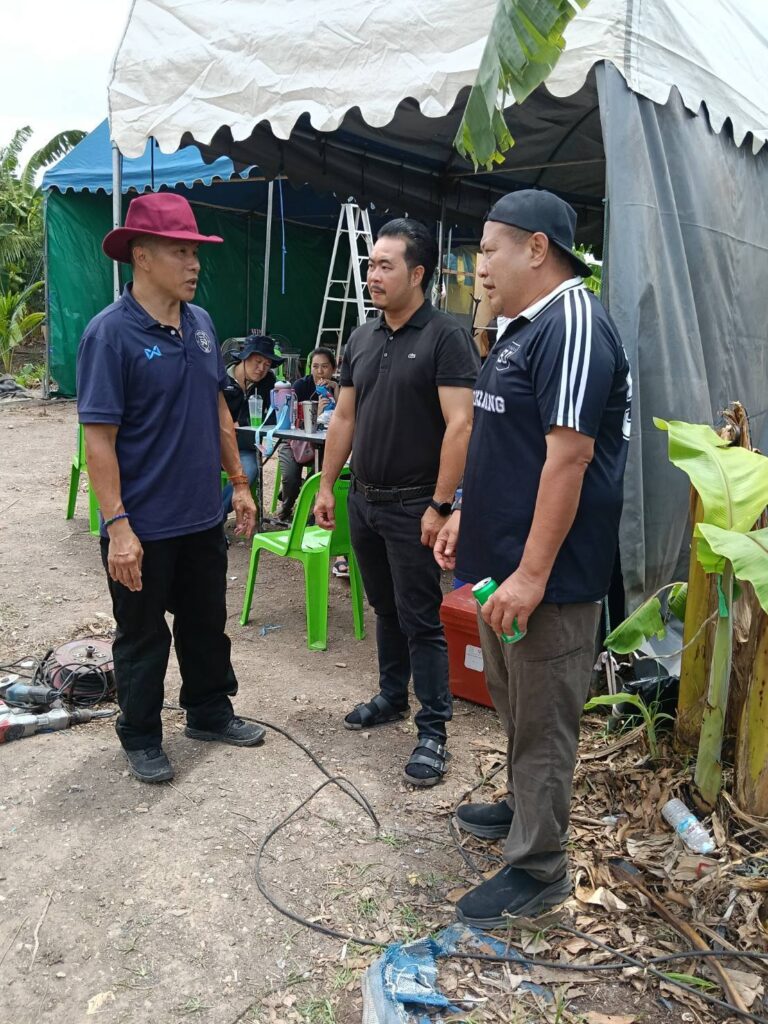 มอบเสาเข็มพร้อมสนับสนุนน้ำแข็ง ให้กับโครงการสร้างที่พักอาศัยให้กับผู้ด้อยโอกาส (ผู้ป่วยติดเตียง) นายคำพันธ์ คำพรม​