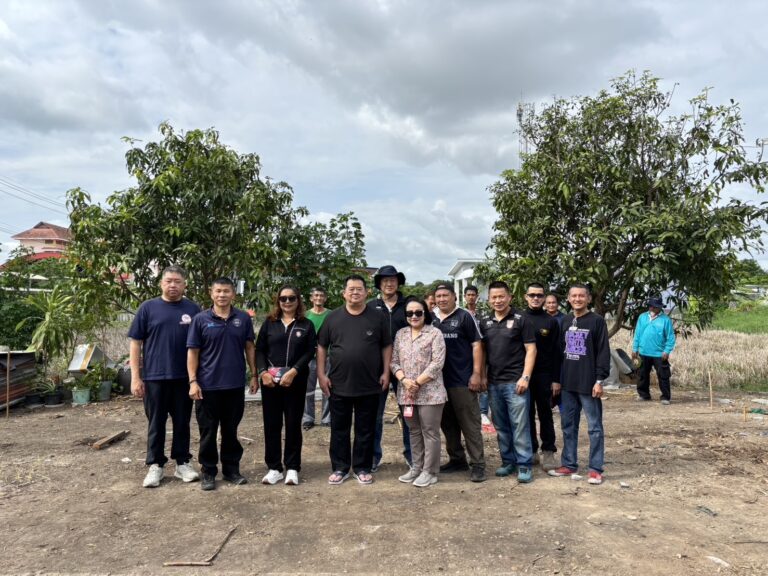 เริ่มโครงการสร้างที่พักอาศัยให้กับผู้ด้อยโอกาส (ผู้ป่วยติดเตียง) นายคำพันธ์ คำพรม