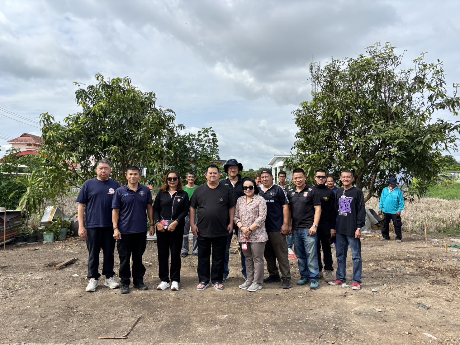 เริ่มโครงการสร้างที่พักอาศัยให้กับผู้ด้อยโอกาส (ผู้ป่วยติดเตียง) นายคำพันธ์ คำพรม
